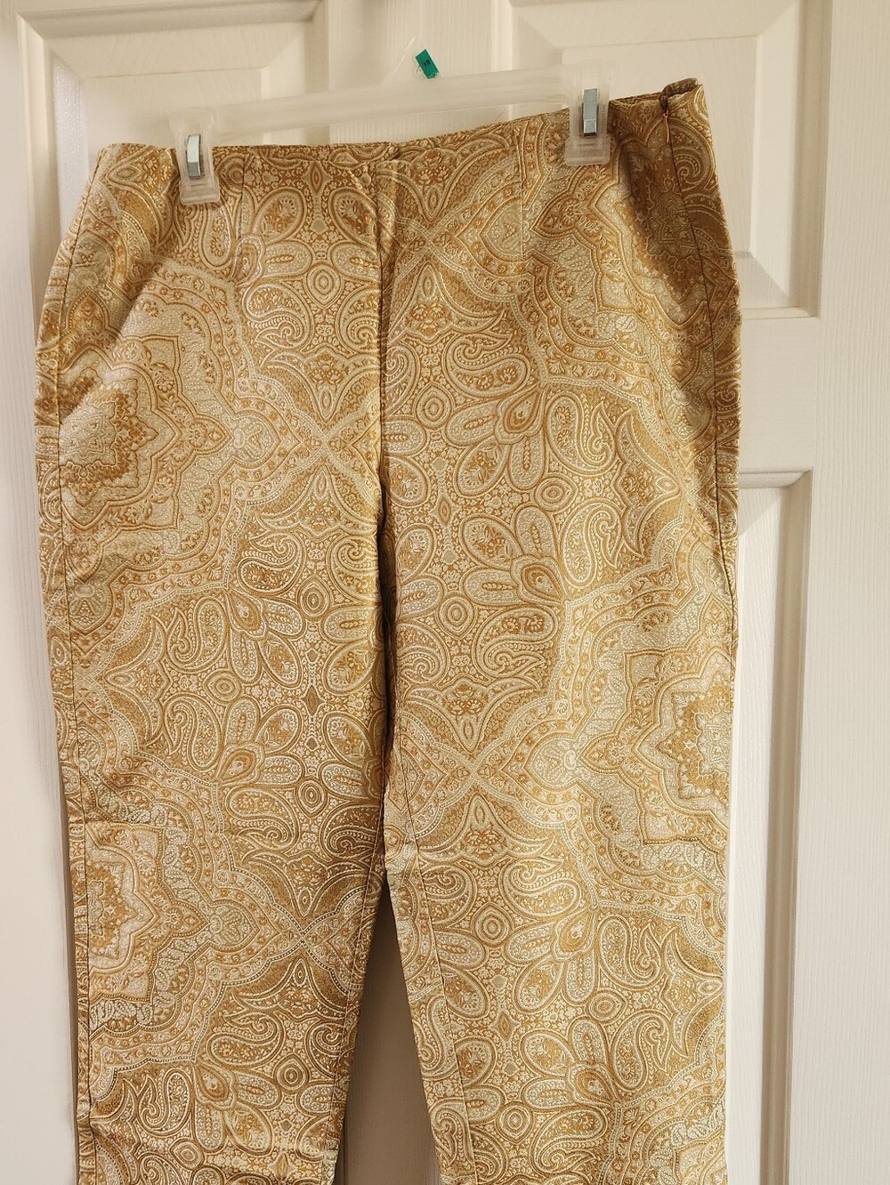 Silk Pull On Pants Size 10